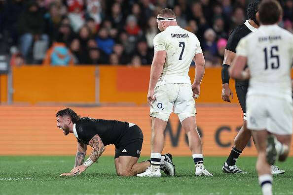 All Black-skrumskakel gaan 2de toets teen Engeland misloop