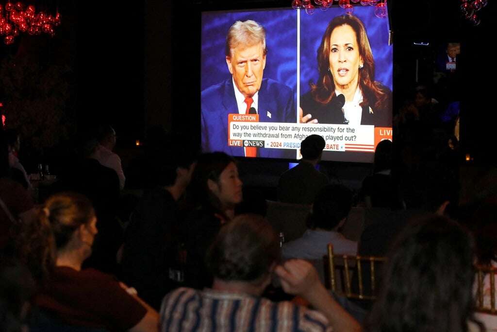 'Extreme' and 'Marxist': Trump and Harris clash in fiery US presidential debate