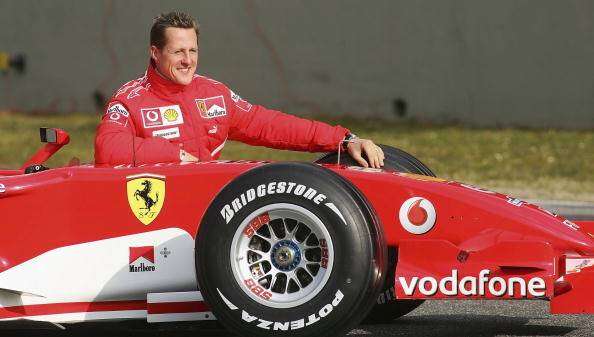 Hamilton bespreek Schumacher-inspirasie by Ferrari