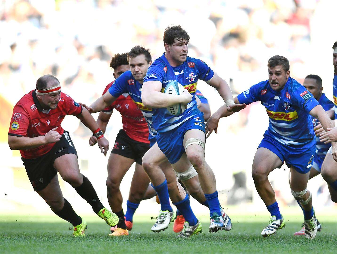 Stormers blaas sterk en sag