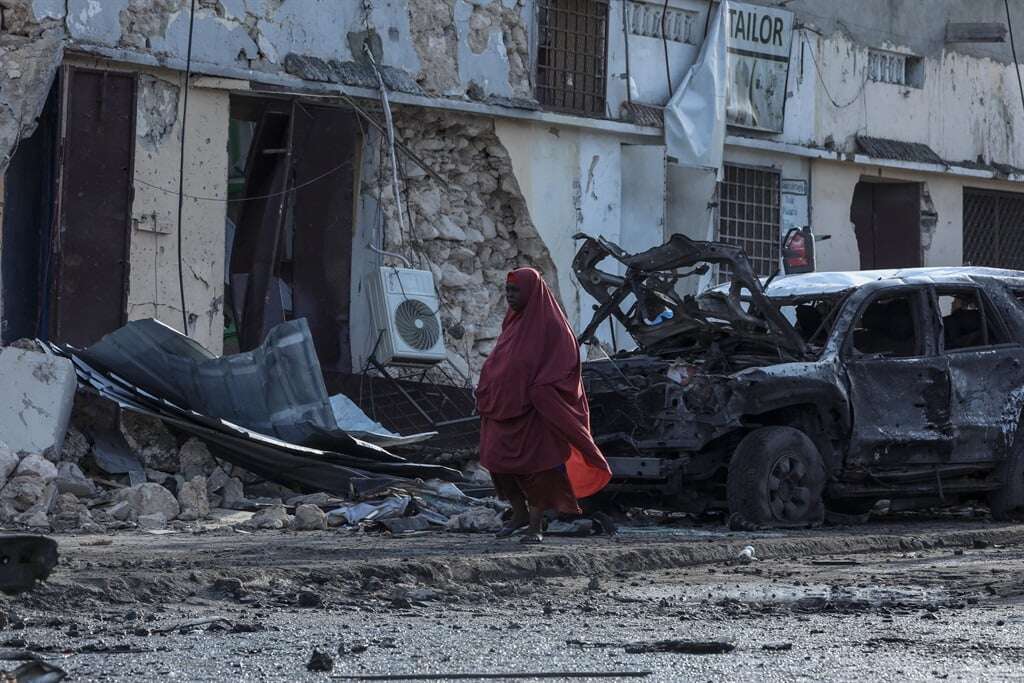 Car bomb kills nine outside restaurant in Somalia's capital during Euro 2024 final