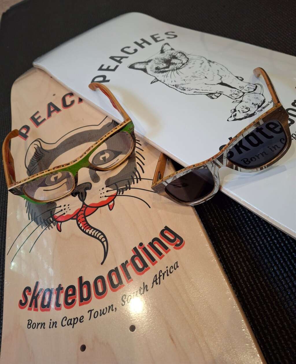 No shady deal here. Entrepreneurs turn discarded skateboards into sunglasses to save environment