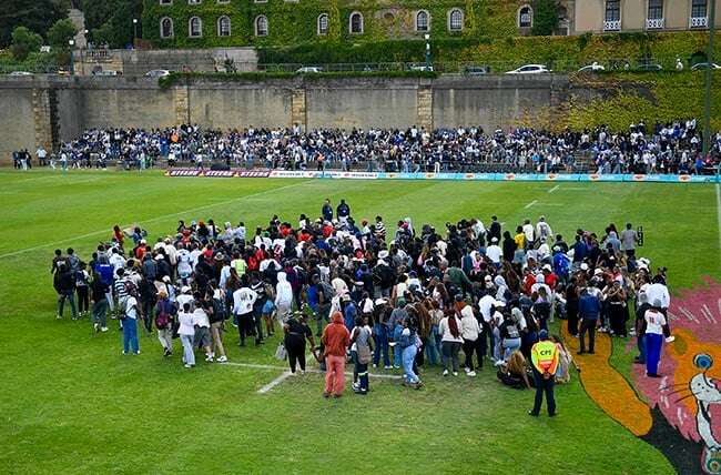 GALLERY | Drama at UCT as student protests force postponement of Varsity Cup game