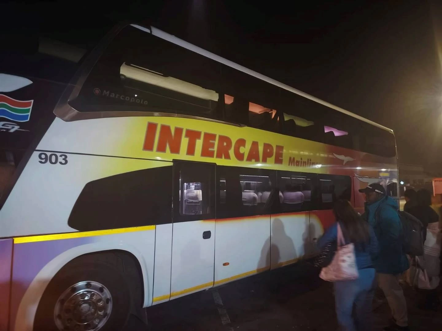 Bejaarde (80) op Interkaap-bus dood terwyl hy slaap