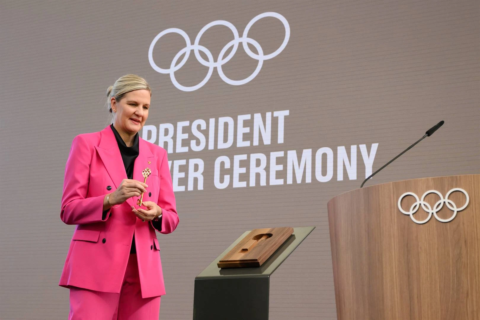 Kirsty Coventry wil IOK ‘verenig hou en versterk’ op pad na Spele in LA