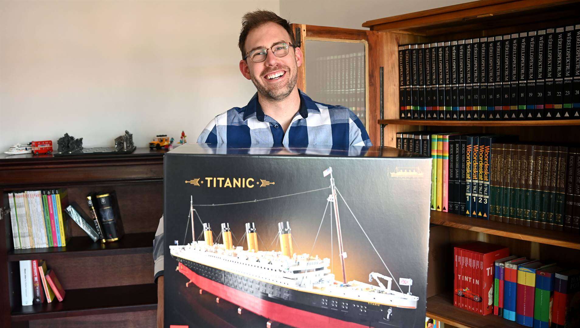 Pta-ingenieur bestee ‘Miljoenêr’-wengeld op Titanic Lego-stel