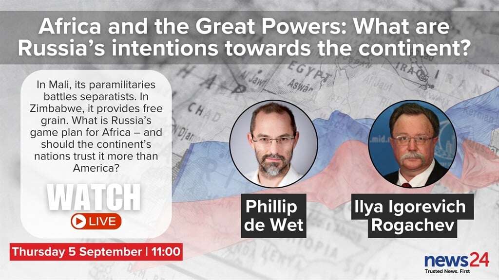 THIS THURSDAY | Africa and the Great Powers: What are Russia's intentions towards the continent?