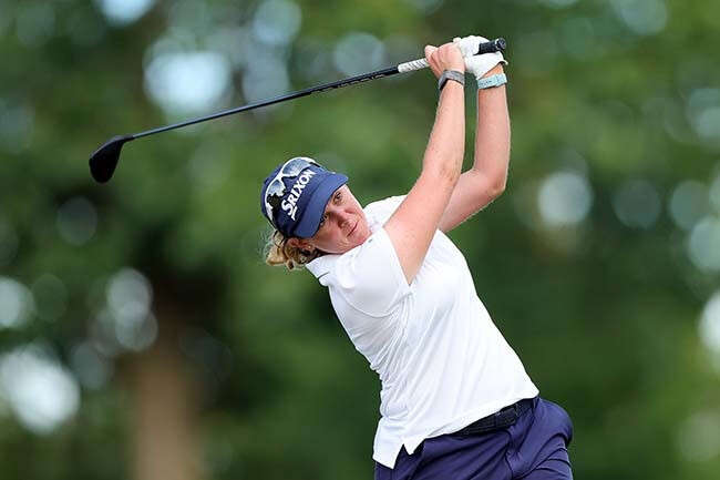 SA's Buhai closes strong to take LPGA NW Arkansas Championship lead