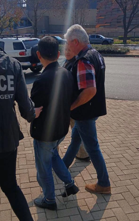 Interpol trek Chinese voortvlugtige vas in Sandton