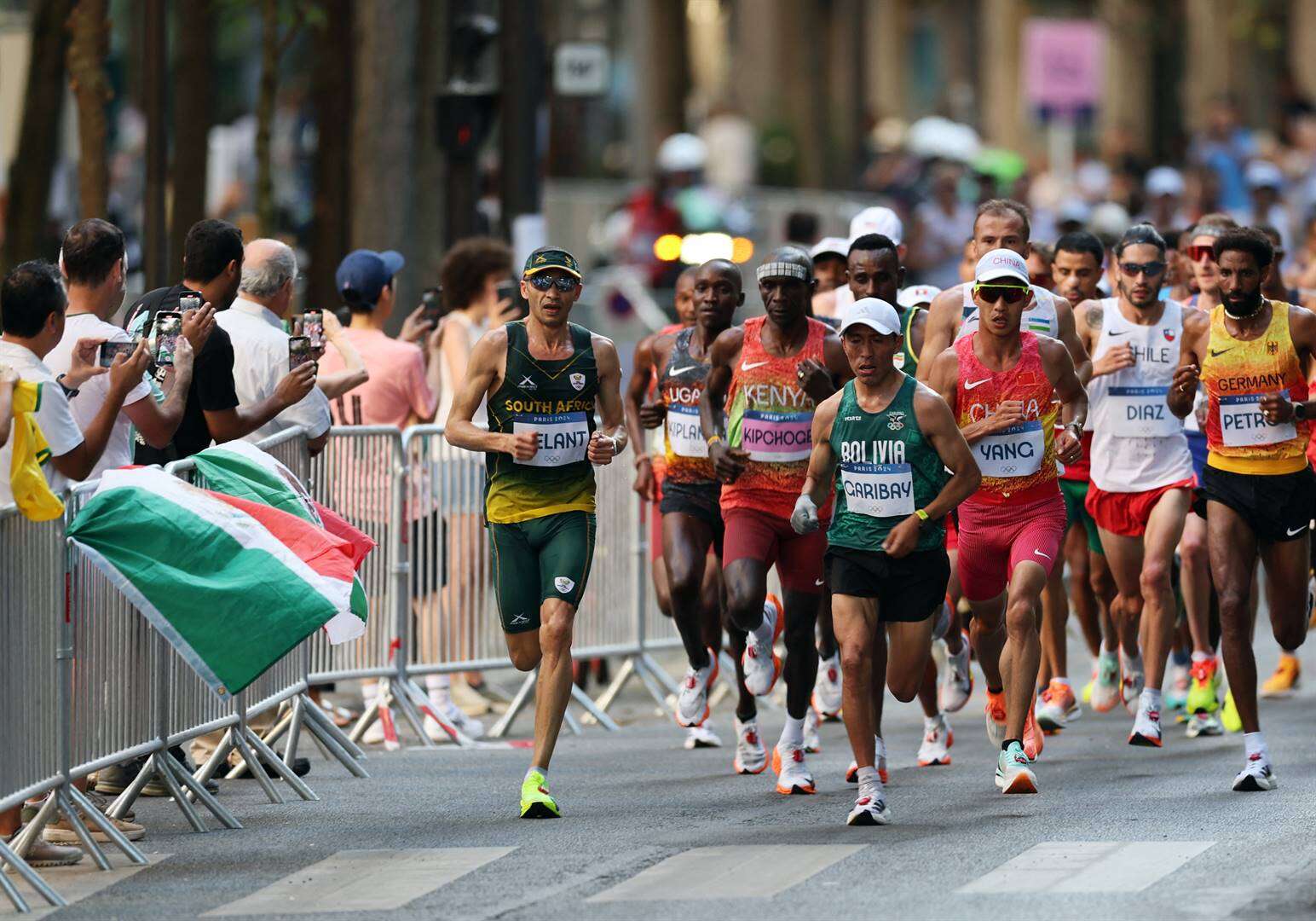 Elroy Gelant 11de in Olimpiese marathon