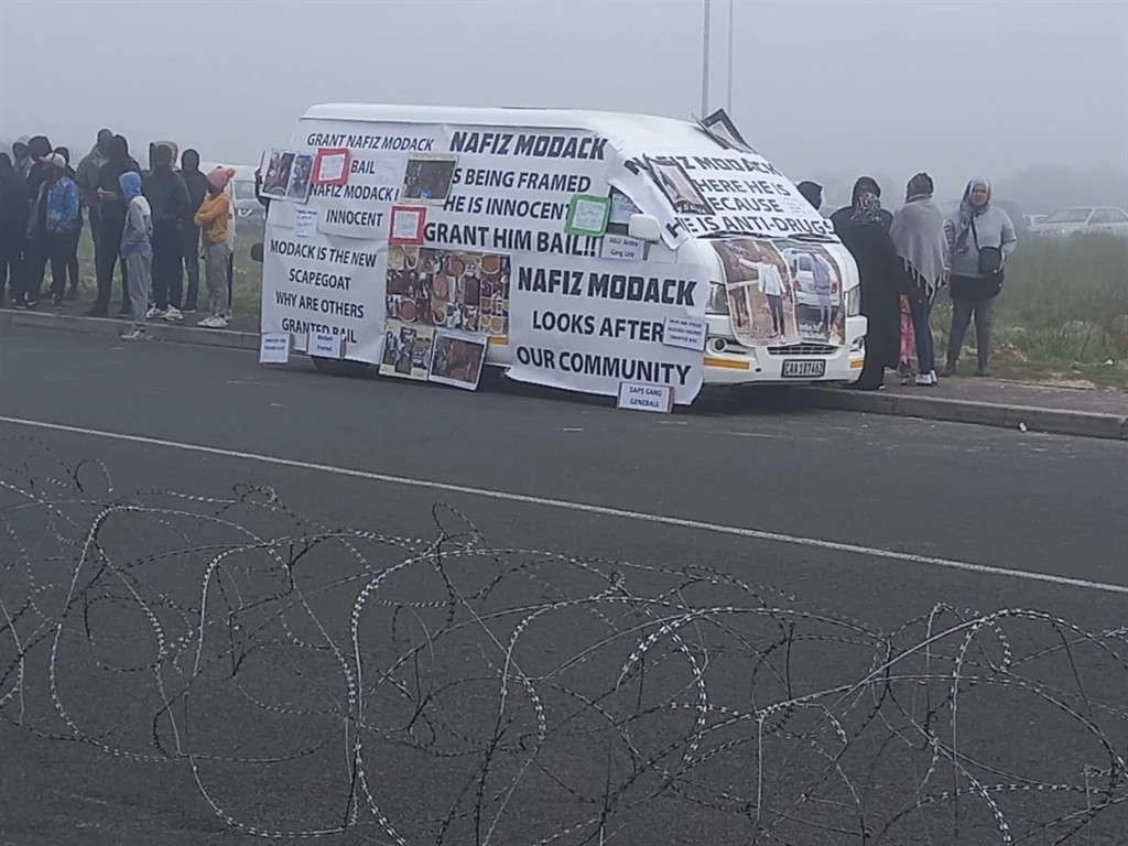 Barbed wire, heavy security at court for Nafiz Modack's bail application