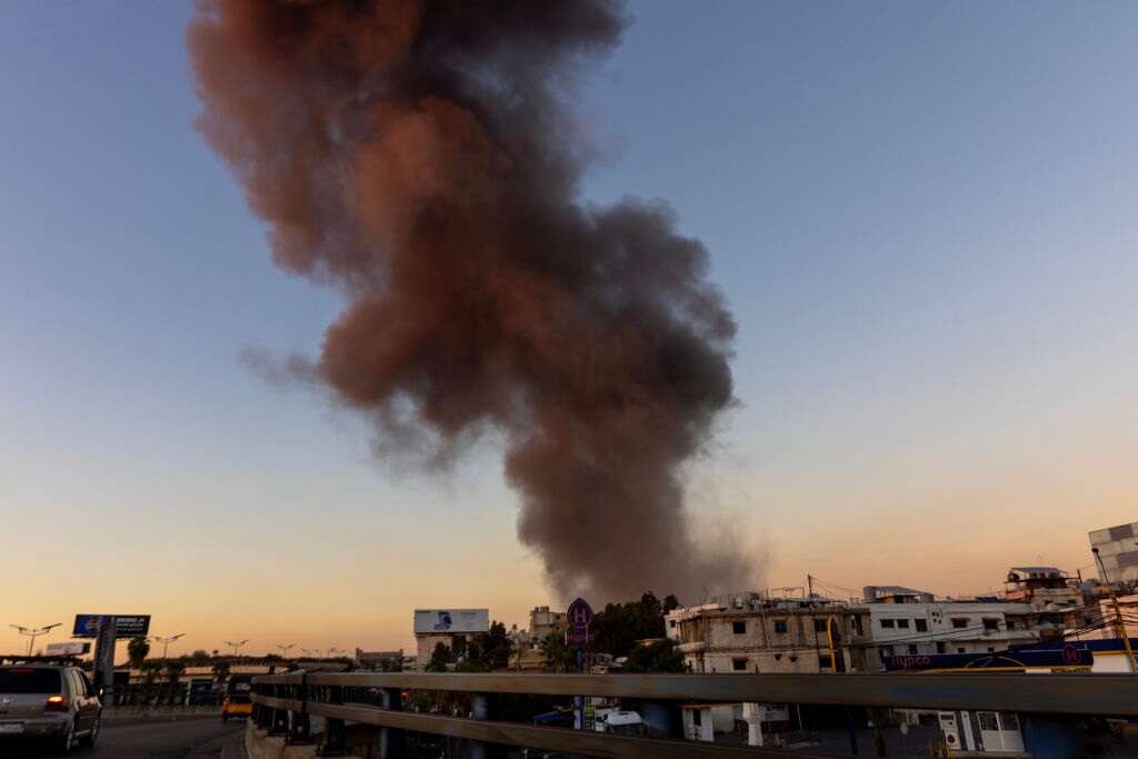 People were 'running and screaming': Powerful Israeli airstrike shakes central Beirut