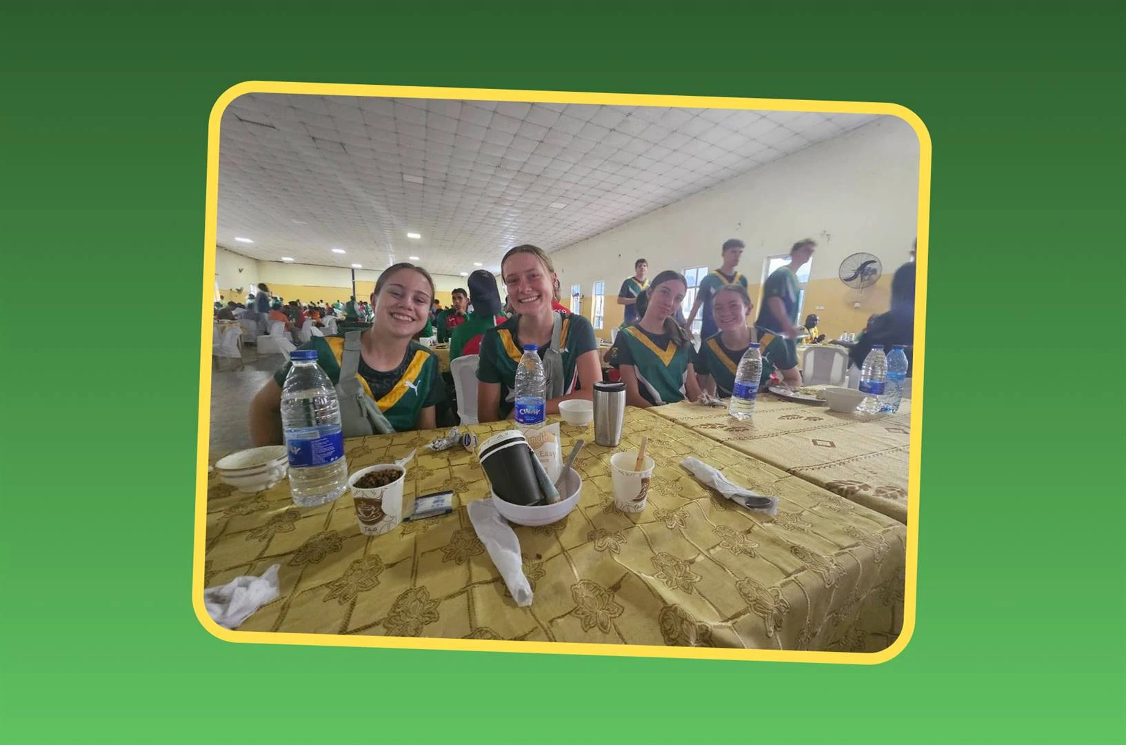 G’n toiletpapier, te min kos: ASA spring in om jong atlete in Nigerië te help
