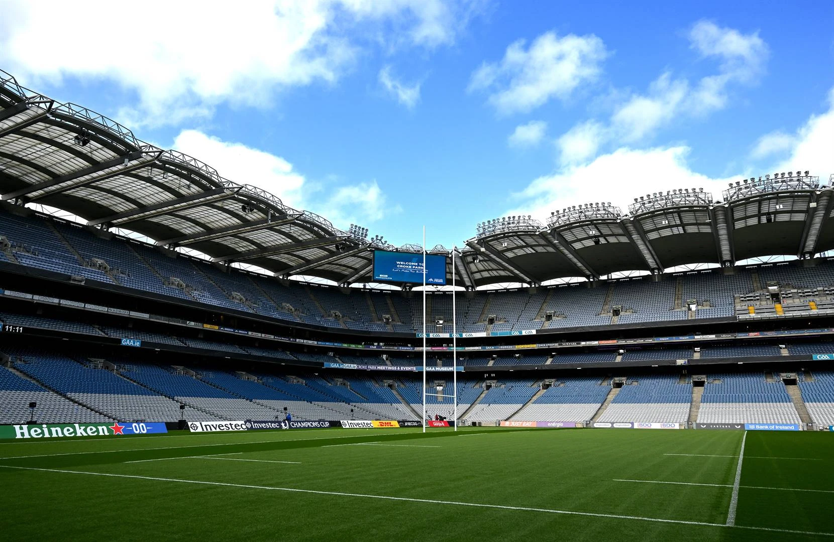 Halfvol Croke Park sal Bulle bemoedig