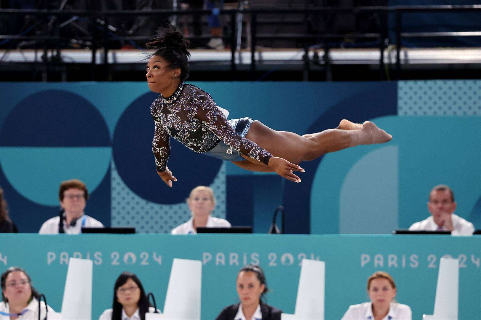 Biles maak indrukwekkende langverwagte terugkeer op Spele