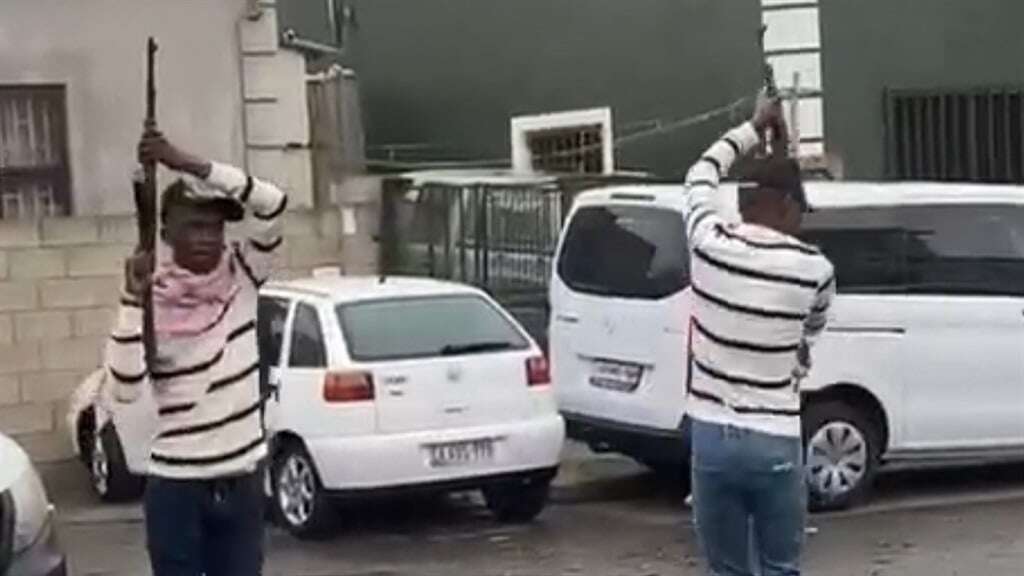 WATCH | Cape Town police have identified two men firing automatic weapons at a funeral