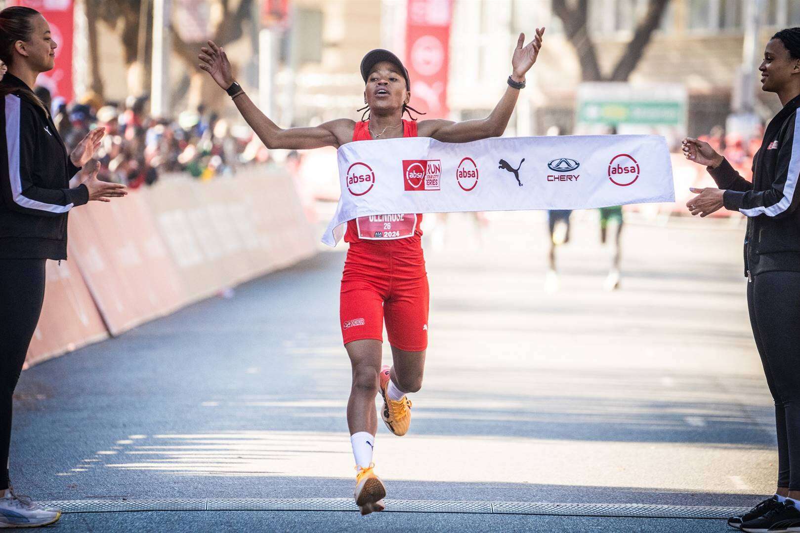 Xaba oortref Zola se binnelandse 10 km-tyd in Pretoria