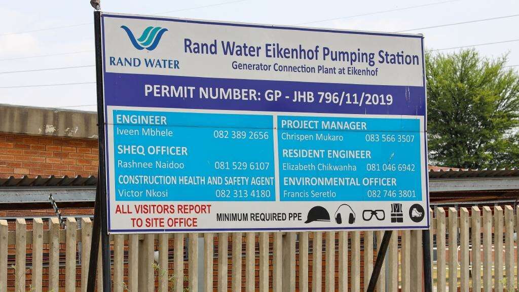 Eikenhof pump station back online, but parts of Joburg still facing water supply disruptions