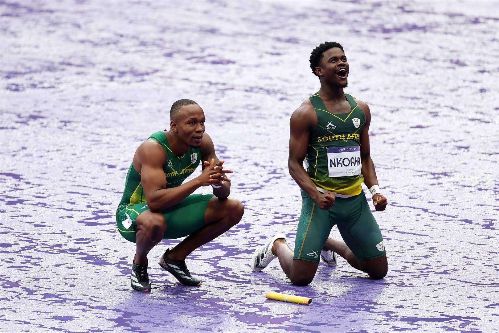 Gemengde 4x100 deel van Wêreldatletiek se nuwe skouspel