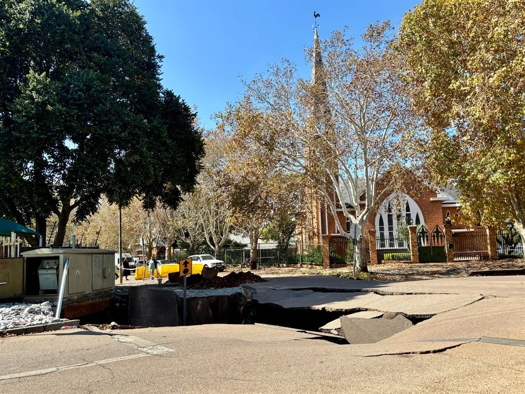 Pad gee mee voor kerk in Centurion