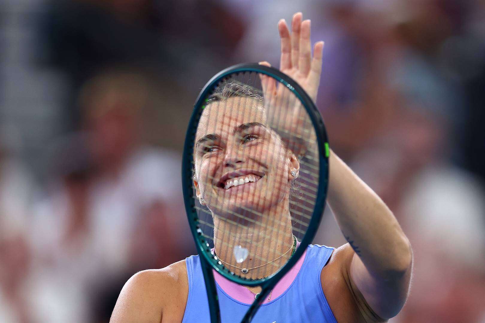 Sabalenka goed uit die blokke