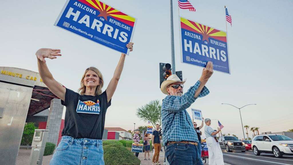 'Unfit for office': Republicans in Arizona reject Trump, campaign for Harris