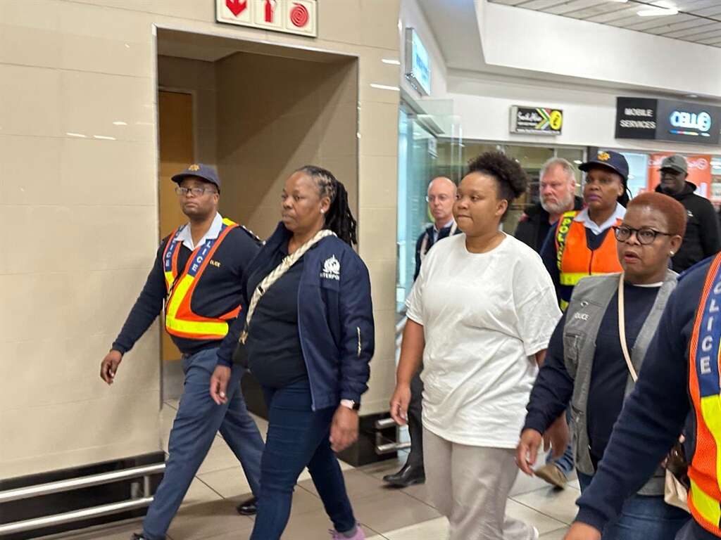 Extradited: Ace Magashule’s former PA arrives at OR Tambo International Airport