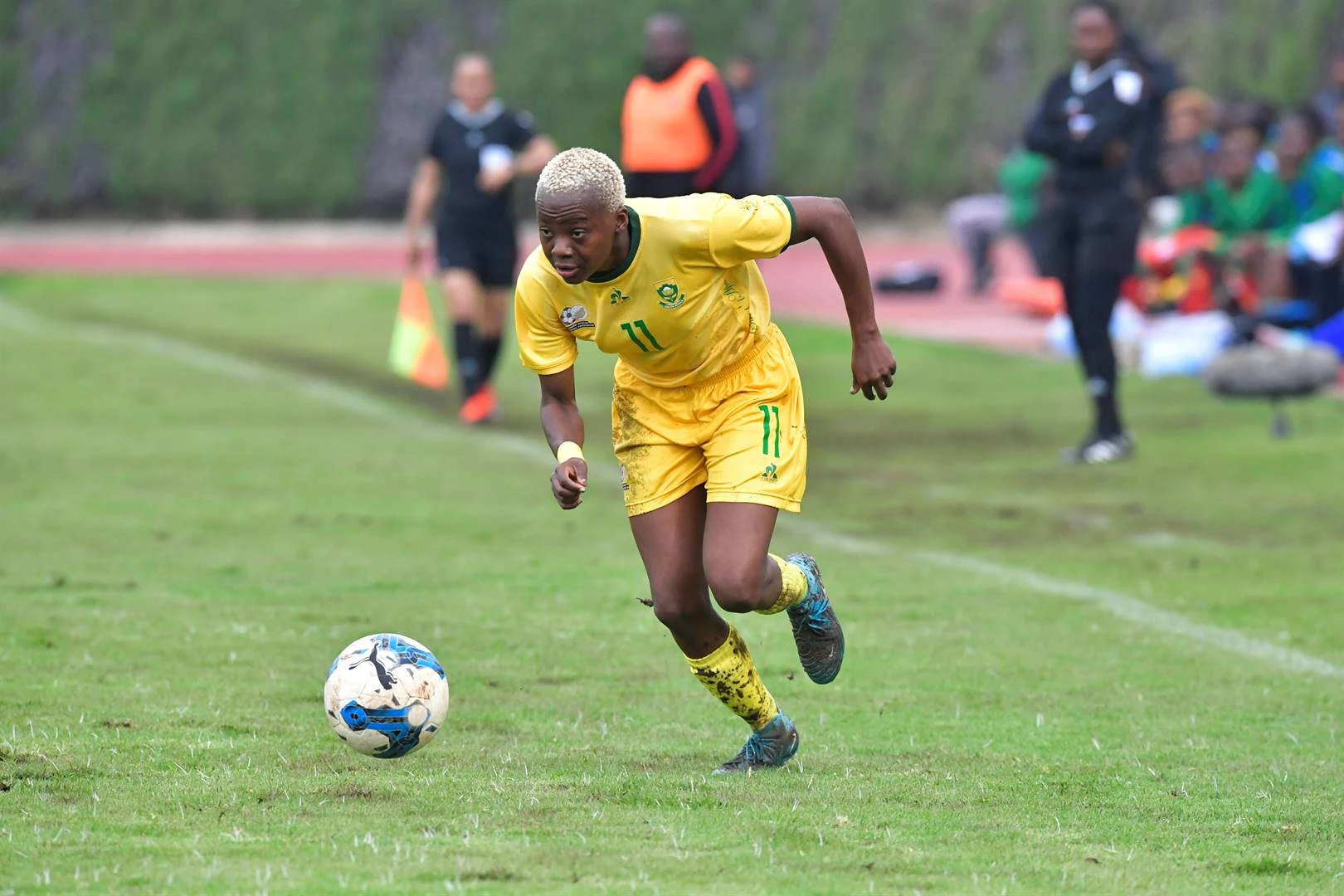 Banyana-ster Kgatlana loop Afrikabeker-toernooi mis