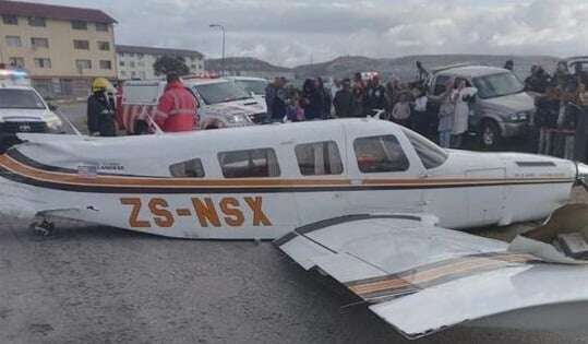 No one injured after light aircraft makes emergency landing in Gqeberha