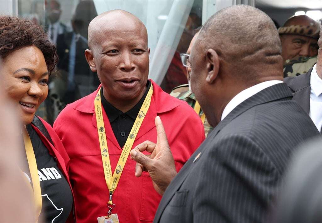 Ramaphosa to process Malema's SIU report release request letter