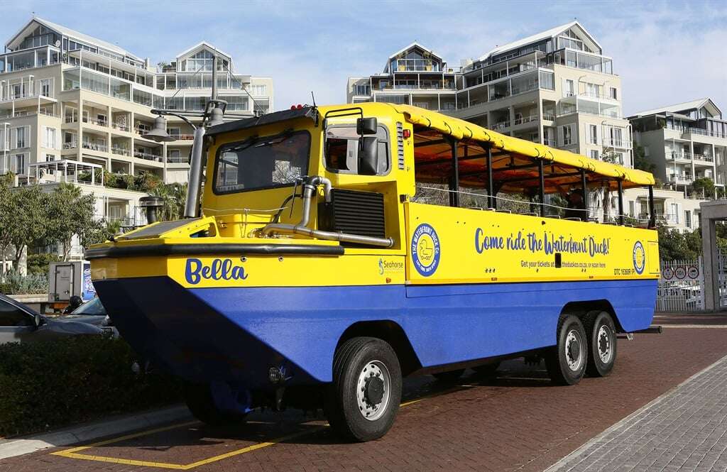 A bus that swims: Tours in amphibious vehicle to start in Cape Town next month