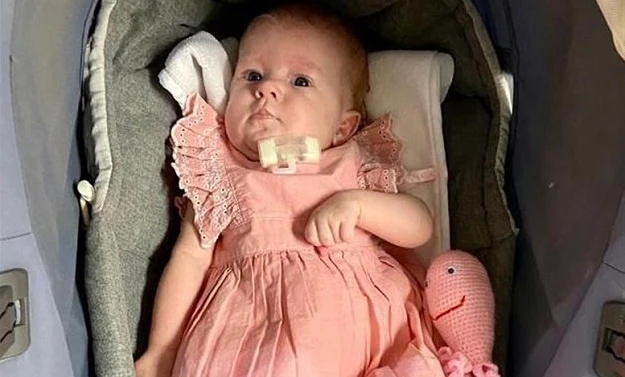 'Our little miracle': Newborn baby survives two life-threatening medical conditions