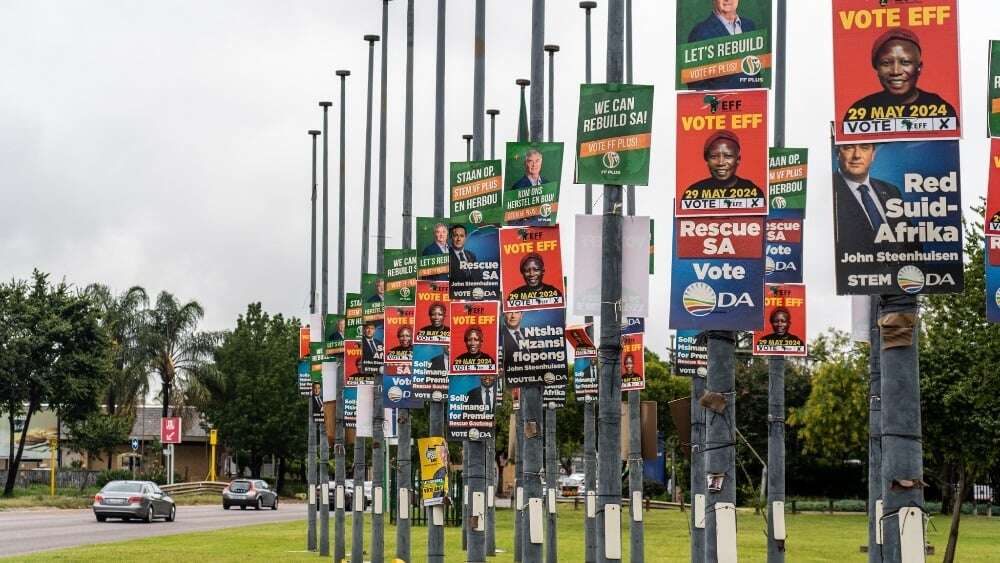 Election placards must be taken down soon - or parties face fine of R100 per poster