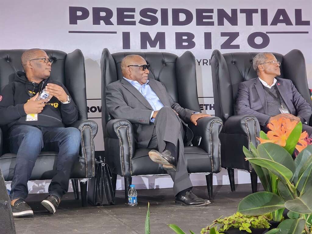 WATCH | 'It is your turn to express your wishes': GNU holds first presidential imbizo in Gauteng