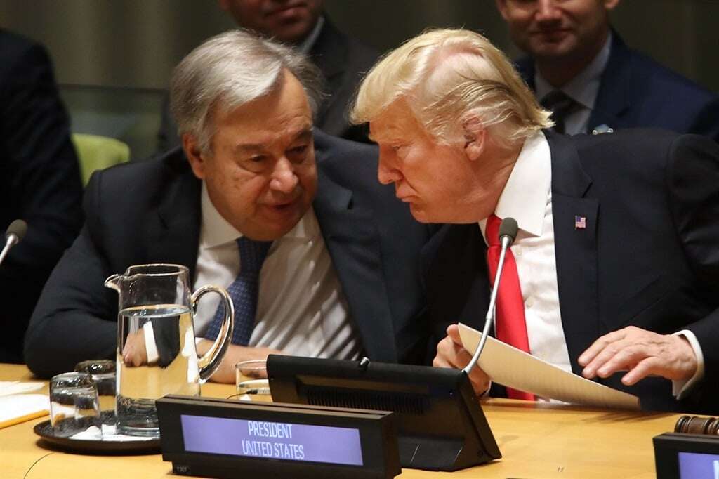 UN chief praises Trump's 'large contribution' to Gaza ceasefire