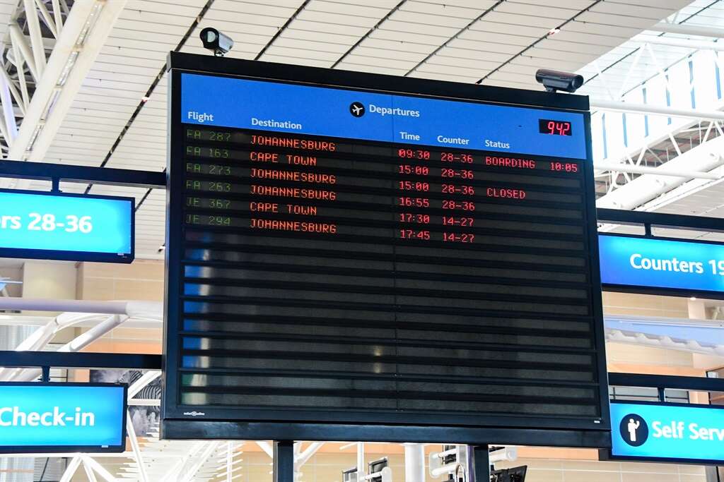 Passenger dies at Durban airport while waiting to board plane to Joburg