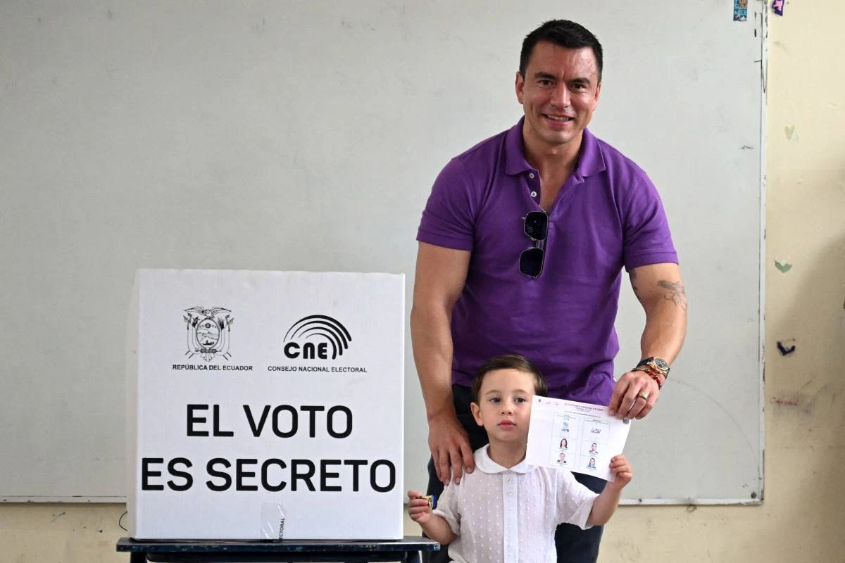 Daniel Noboa (37) herkies as leier van Ecuador