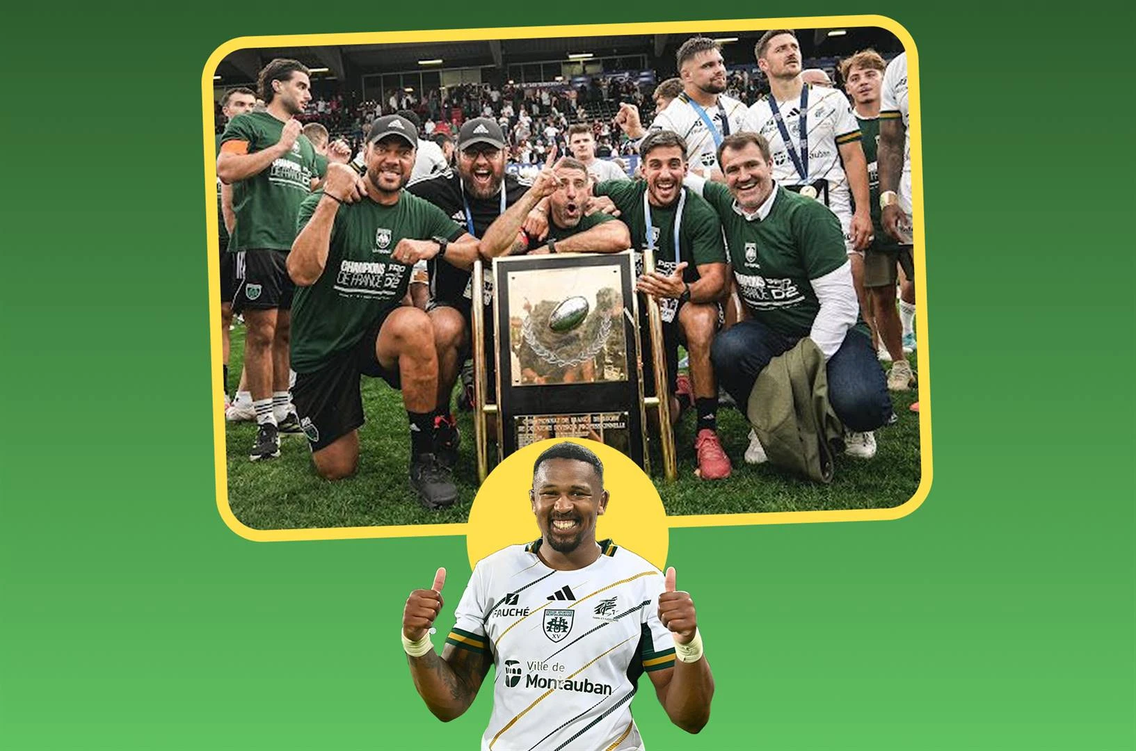 Notshe se Franse sprokie: Saffas help Aspoester-klub tot Top-14