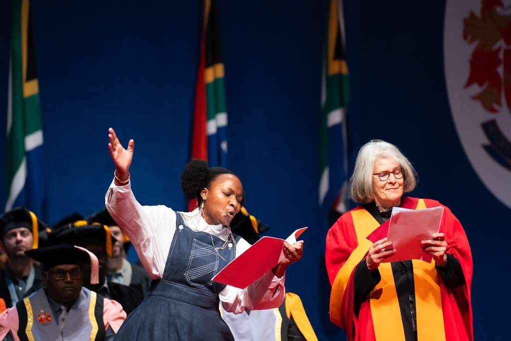 Acclaimed Afrikaans poet Antjie Krog receives honorary doctorate from University of Pretoria