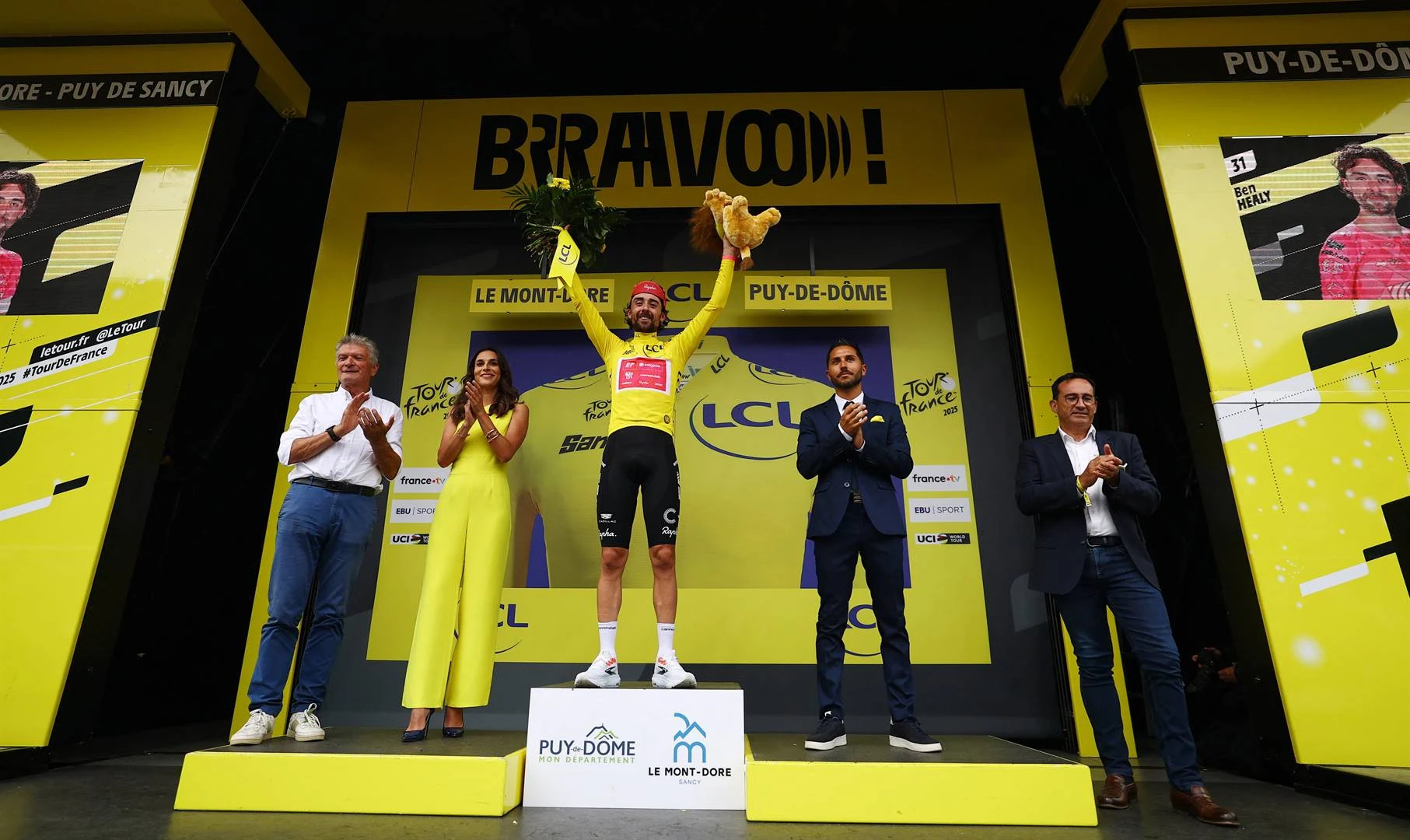 Healy maak Iere trots in Tour de France