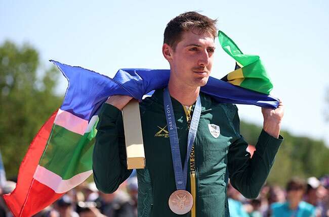 'A dream come true': Mountain-biker Hatherly delivers near perfect race to claim Olympic bronze