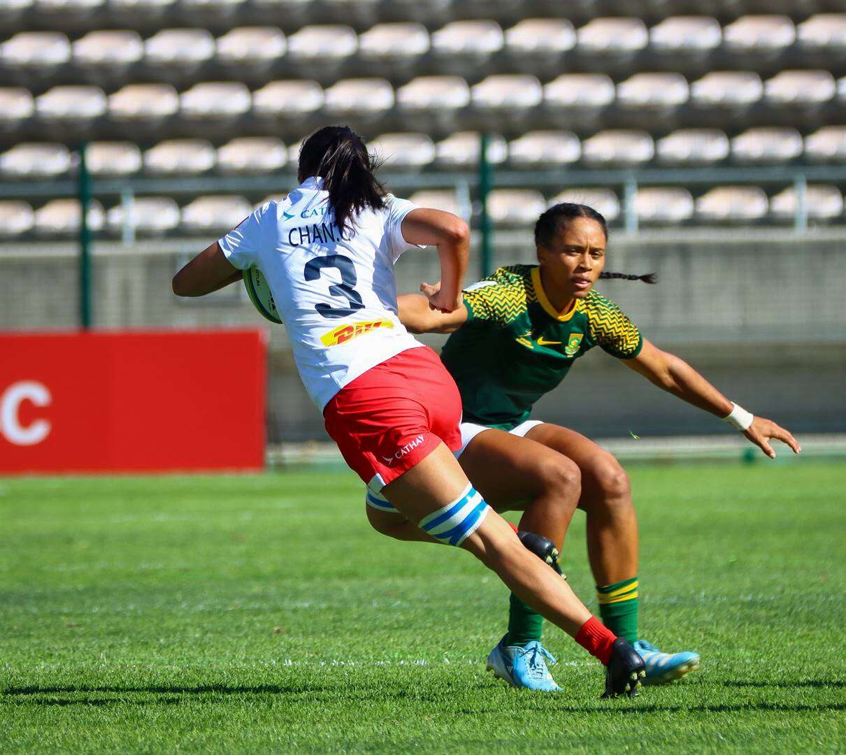 Atletiek ná hokkie ná rugby – Kayla se lus vir glorie ken g’n einde