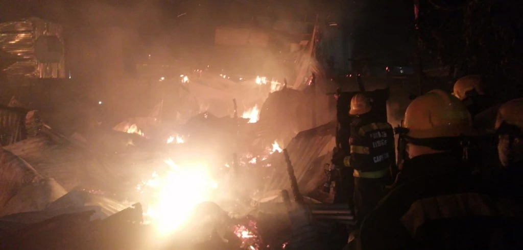 PICS | 139 left homeless in Cape Town shack fire