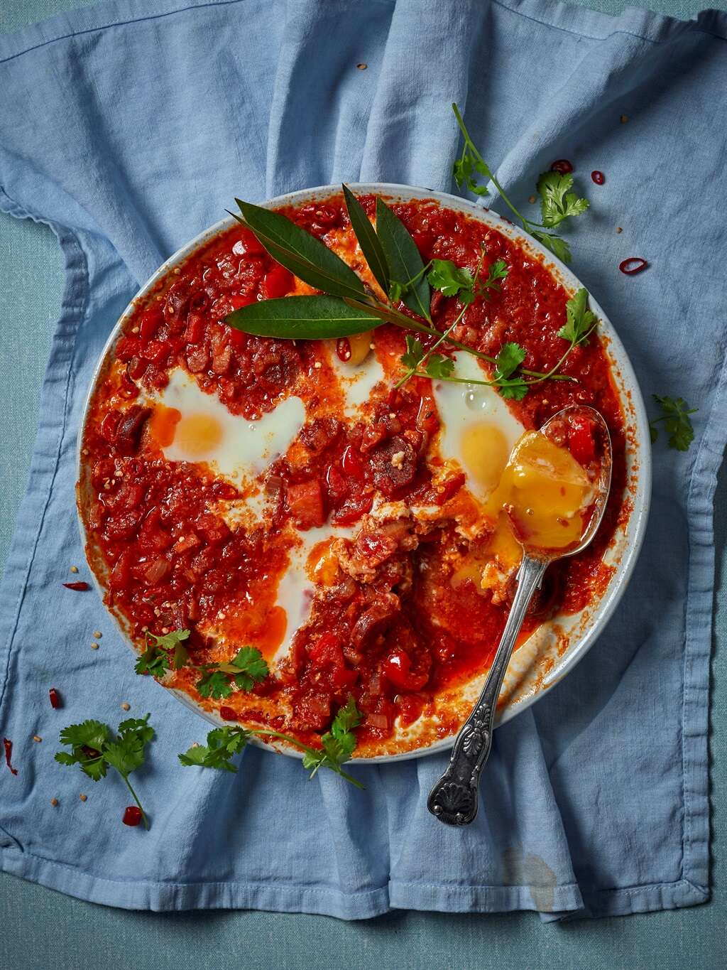 What's for dinner? Shakshuka Herman Lensing's way – in your microwave!