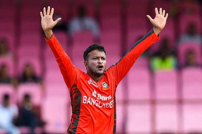 Under-fire Bangladesh star Shakib announces international retirement