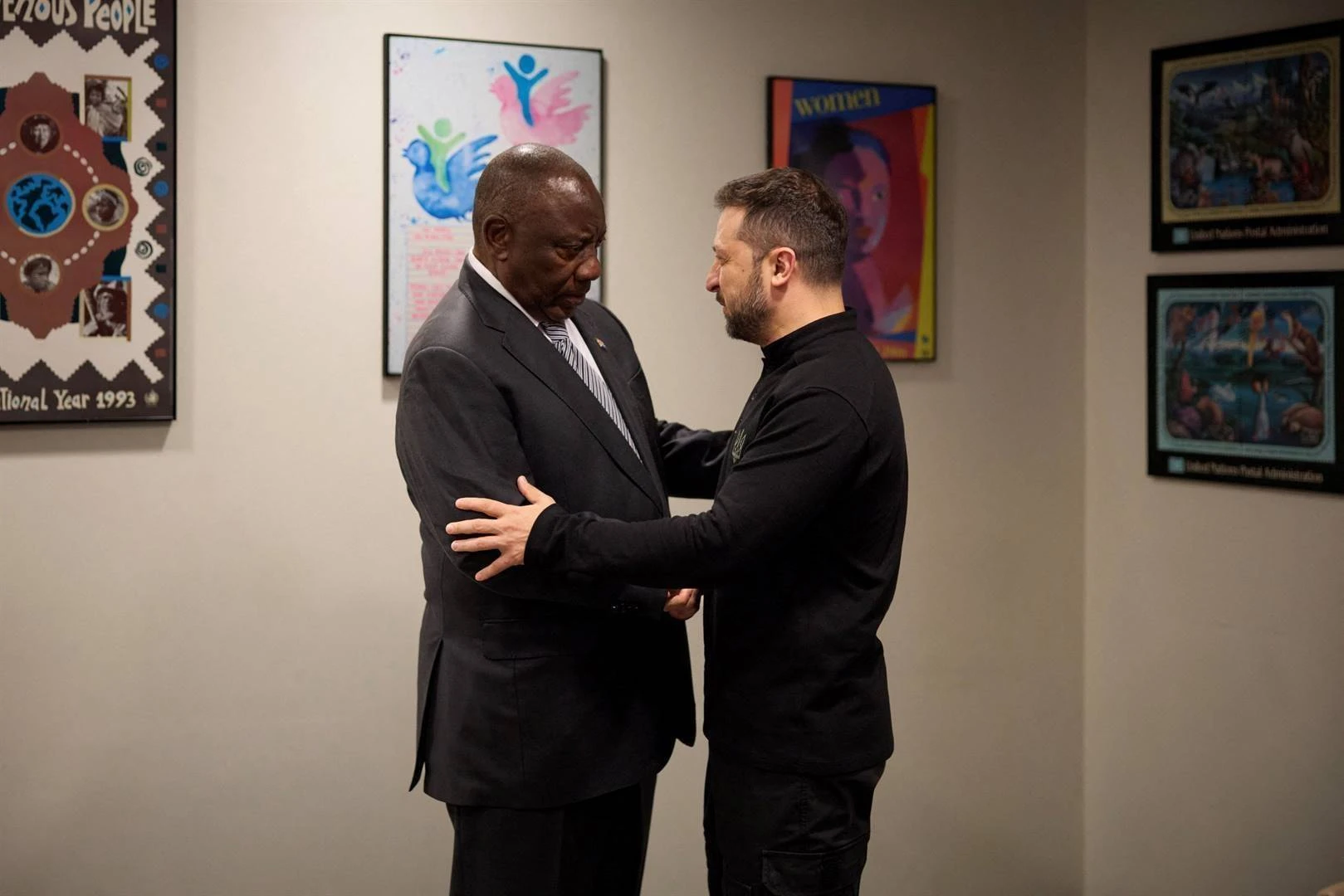 Ramaphosa en Poetin praat oor foon voordat Zelenski SA besoek