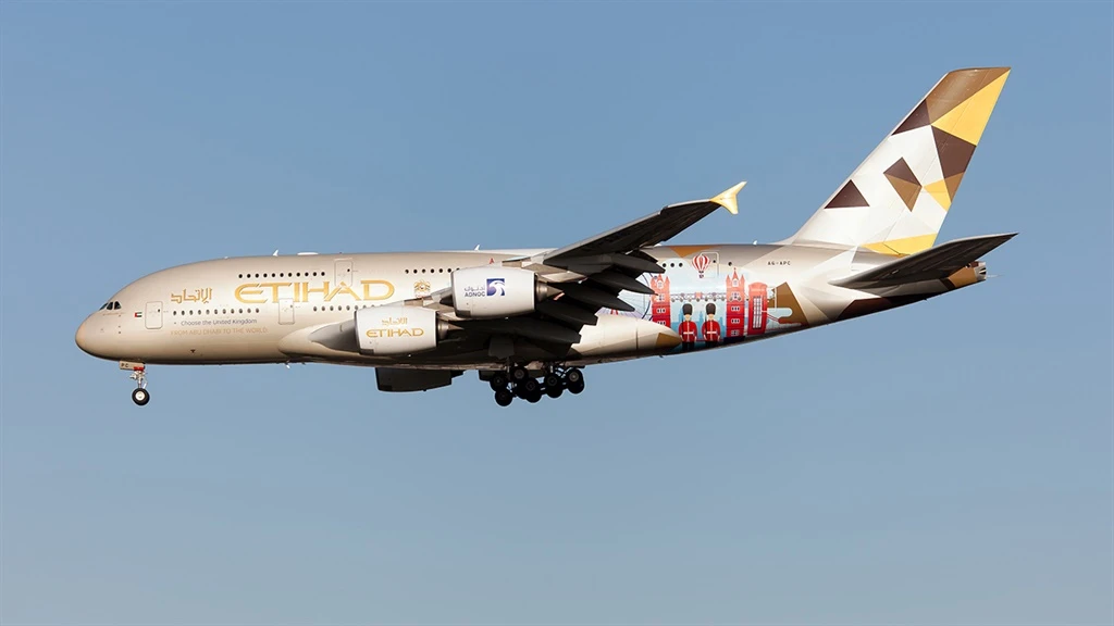 Etihad Airways suspends flights to Israel
