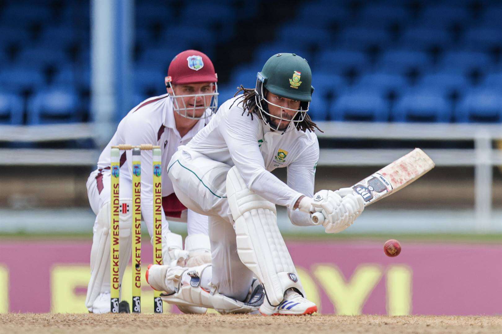 De Zorzi sê lopies vloei moeilik op blad in Windies-toets