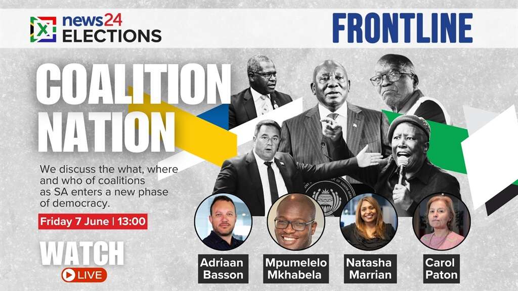 WEBINAR | Coalition Nation: Join News24's editors this Friday as they unpack the state of play in SA