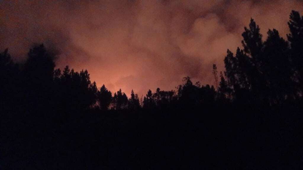 1 500 hectares of Garden Route National Park destroyed after lightning strike sparks massive blaze